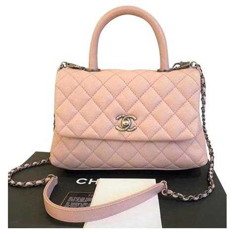 pink Coco Chanel handbags